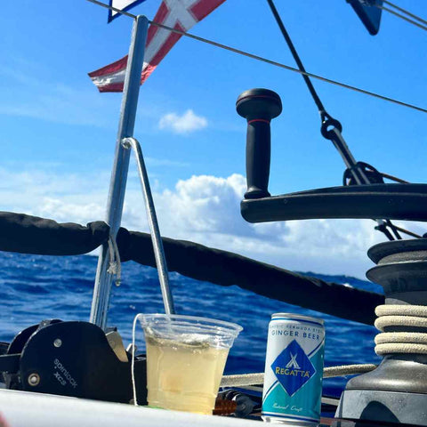 Moscow Mule Travel Infusion on Sailboat