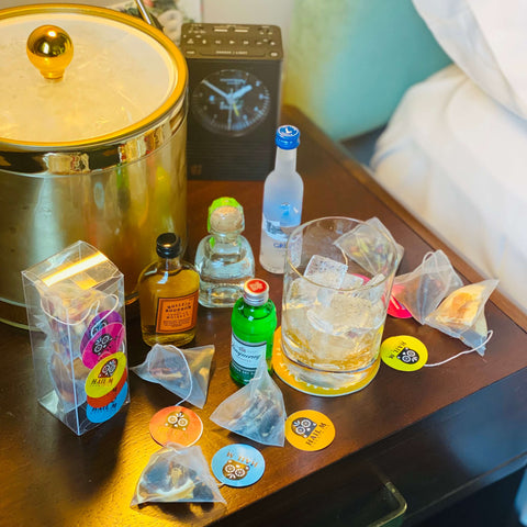 Hail M Cocktail travel infusions for hotel rooms 