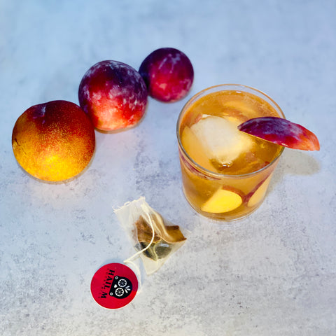 Plum Infused Gin and Tonic