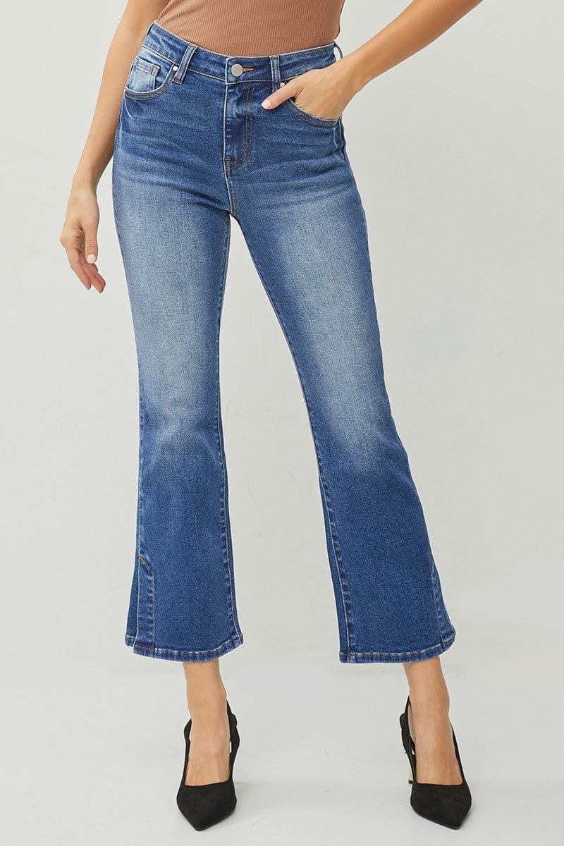 High Rise Ankle Bootcut Jeans - Rochester product image