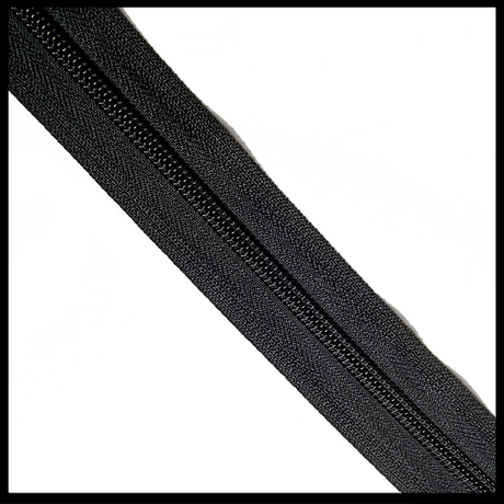YKK Black Open Trapezoid Metal Zipper Pull - #8 - Zipper Pulls - Zippers -  Notions