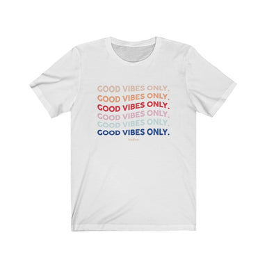 Good Vibes Only Jersey T-Shirt - Bonjibon