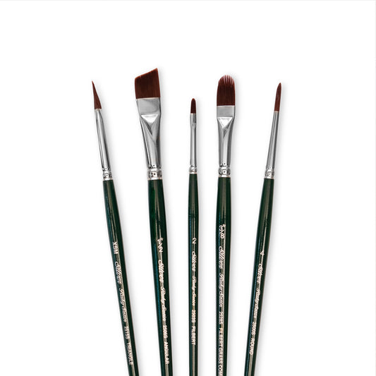 Silver Brush Kolinsky Sable brushes #7100-4