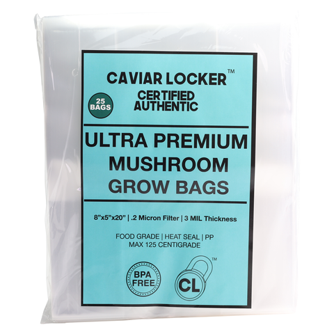 Premium Caviar Locker mushroom grow bags