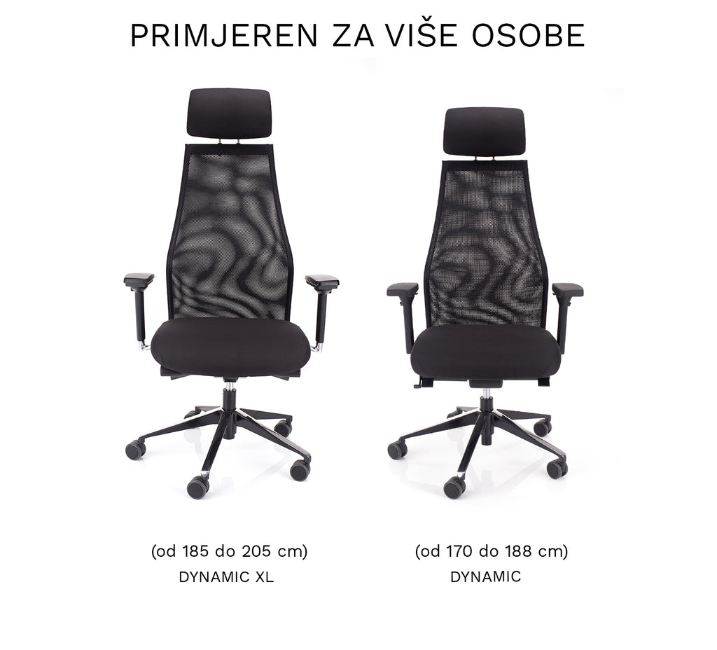 DYNAMIC XL UREDSKA STOLICA ZA VISOKE OSOBE