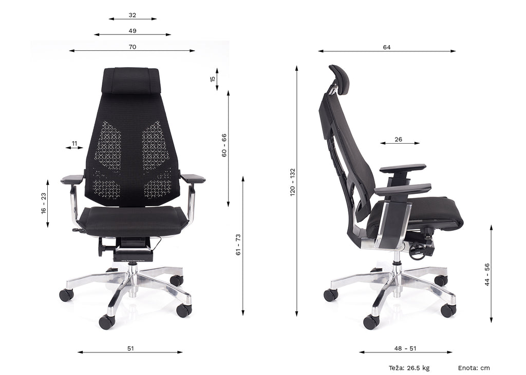 DIMENZIJE STOLA GENIDIA V MREŽI