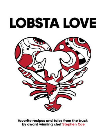 lobsta love logo with title and text