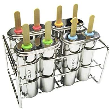 Onyx 18/8 Stainless Steel Popsicle Mold, Set of 6