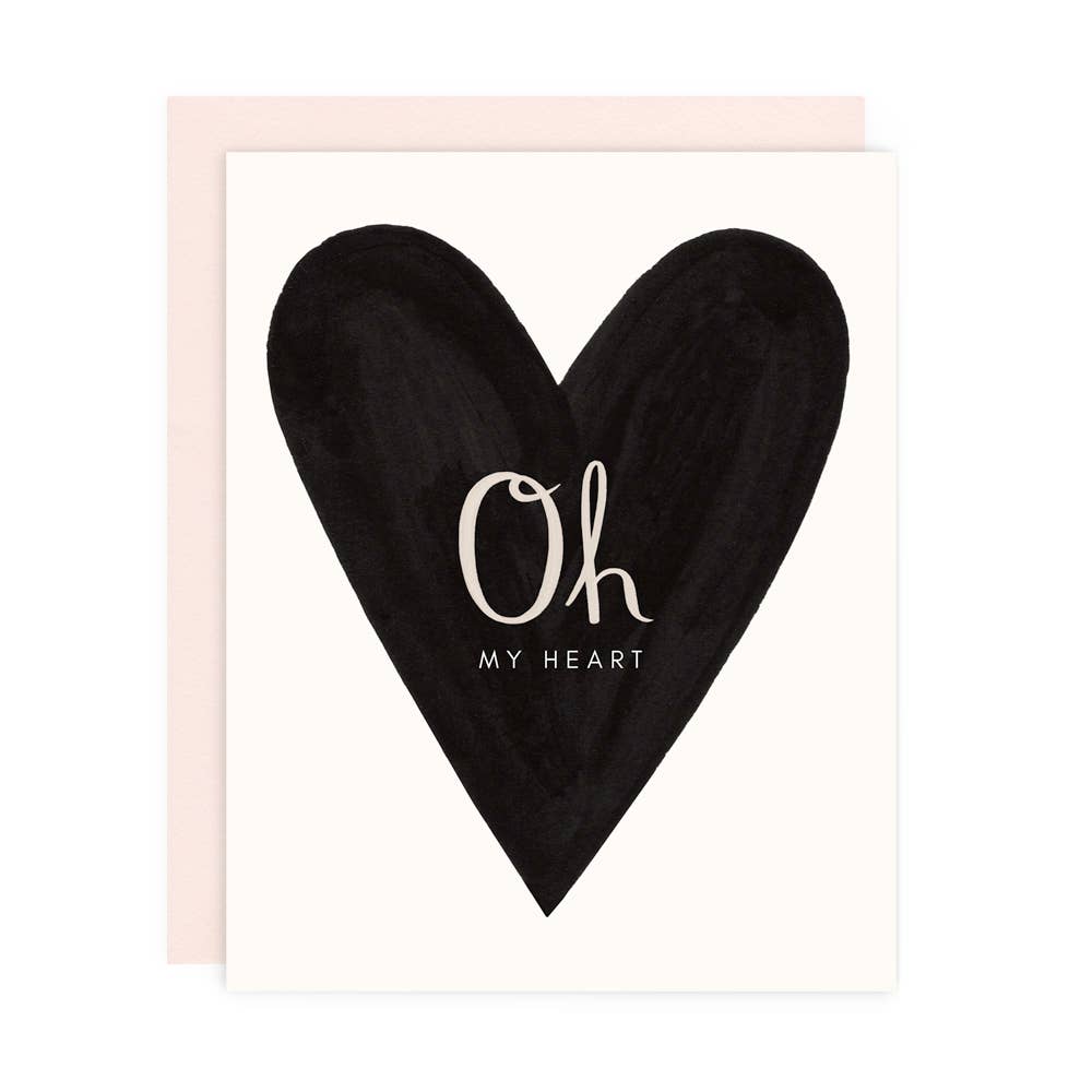 Oh My Heart Greeting Card