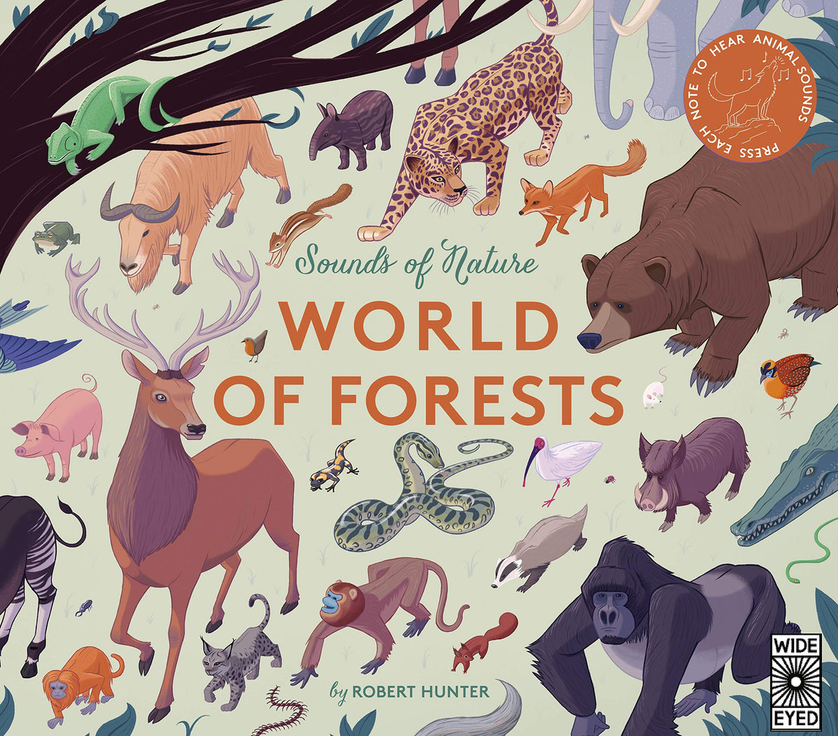 Hear animal. Обложка книги лес. Книга the Forest.
