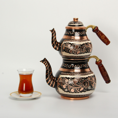 copper teapot