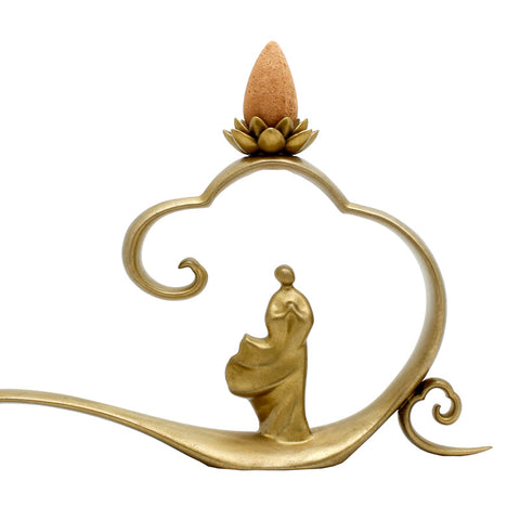 Unique Handmade Luxury Brass Incense Burner