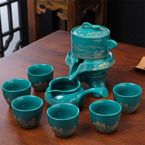 Gift Matcha Tea Set Chinese Ceremony Luxury Afternoon Tea Set Vintage Semi  Automatic Beater Spoon Te Matcha Kit Home Products - AliExpress