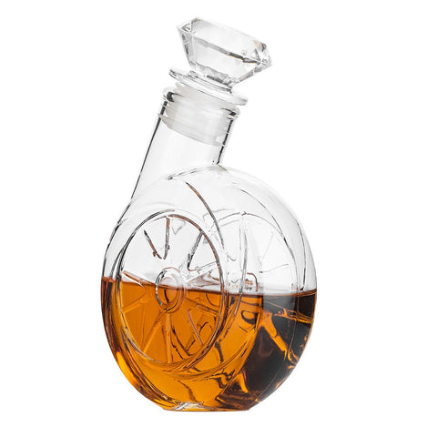 unusual whiskey decanter