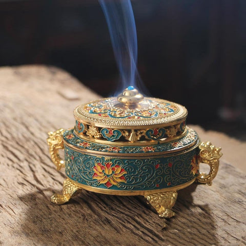 tibetan incense burner