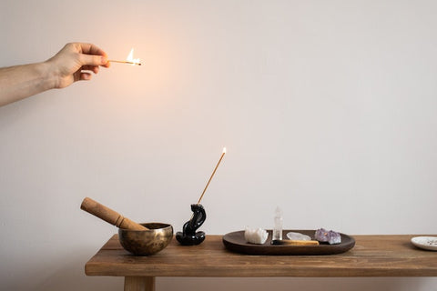 how to cleanse with incense