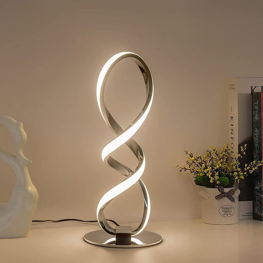 Lampe De Table De Luxe Créative, Lampe De Chevet Led Pour Chambre à  Coucher, Protection Des Yeux, Veilleuse Douce, Art Généré Par Ia