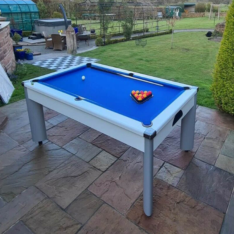 fusion outdoor pool dining table