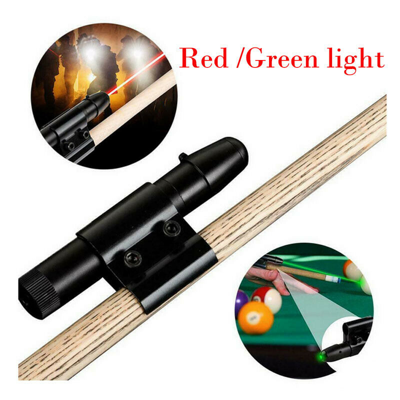 pool cue laser light