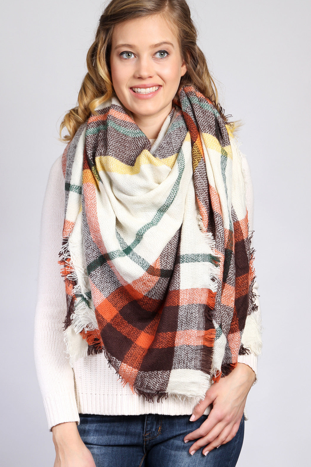 Warm Blanket Scarf – Riah Fashion
