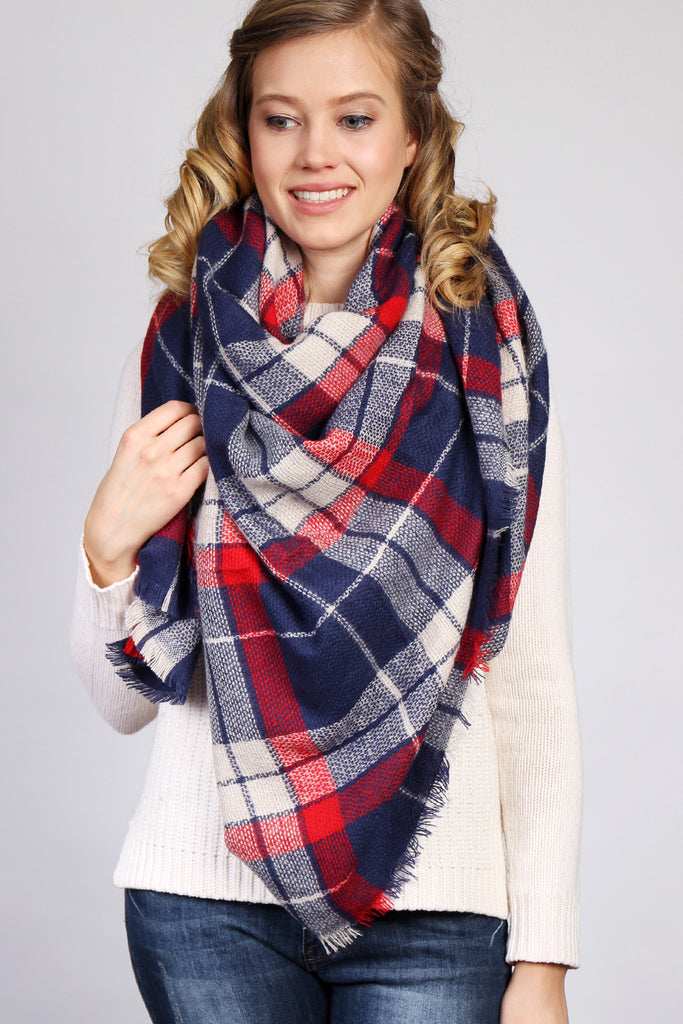 Warm Blanket Scarf – Riah Fashion