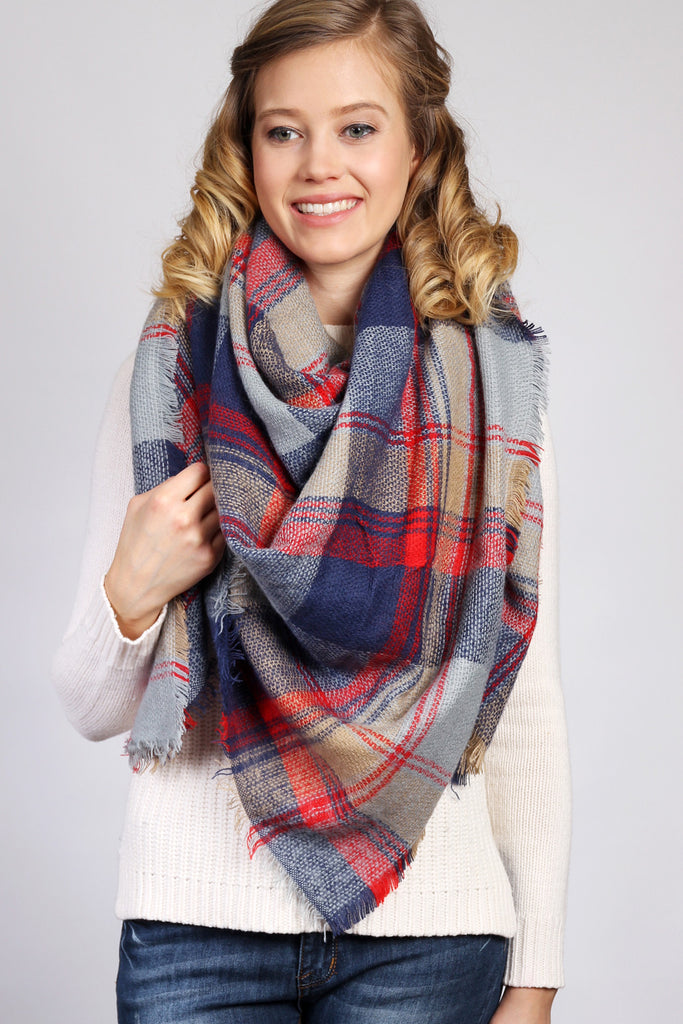 Warm Blanket Scarf – Riah Fashion