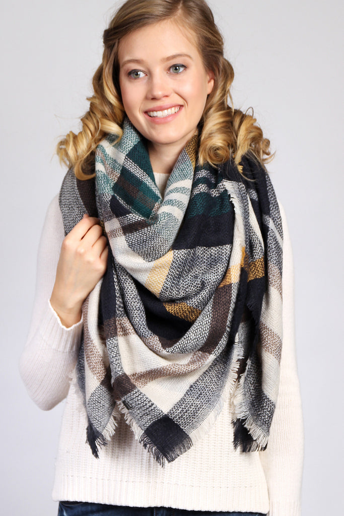 Warm Blanket Scarf – Riah Fashion