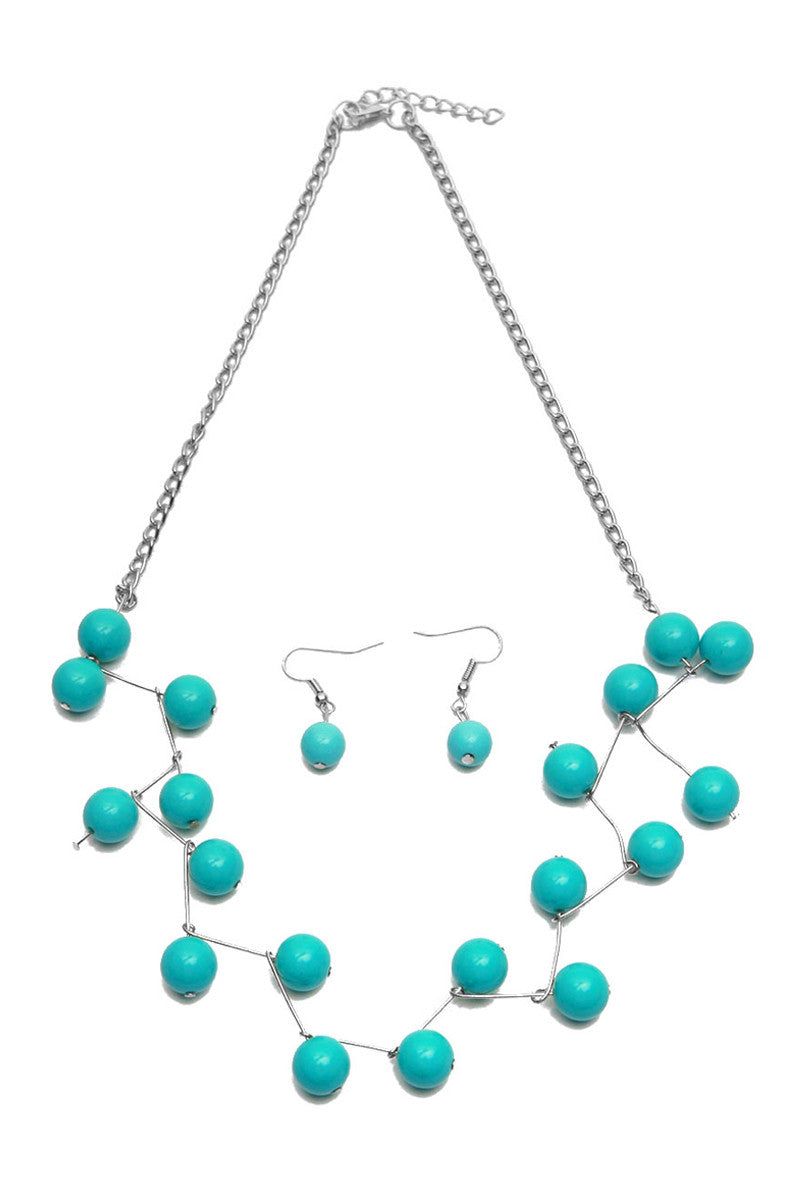 Turquoise Necklace Set