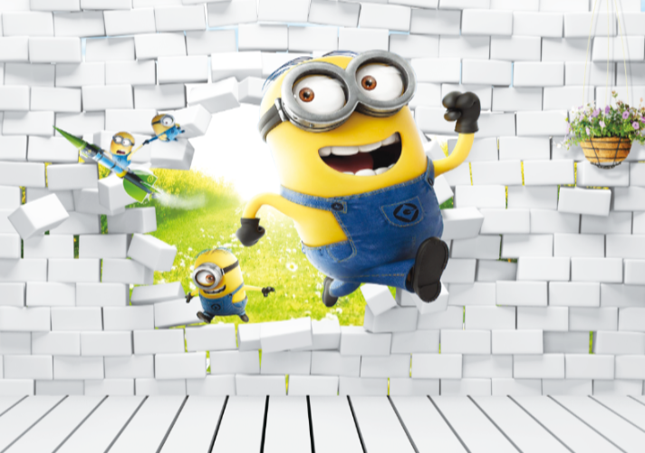 Cute Minions After Bath HD Wallpaper