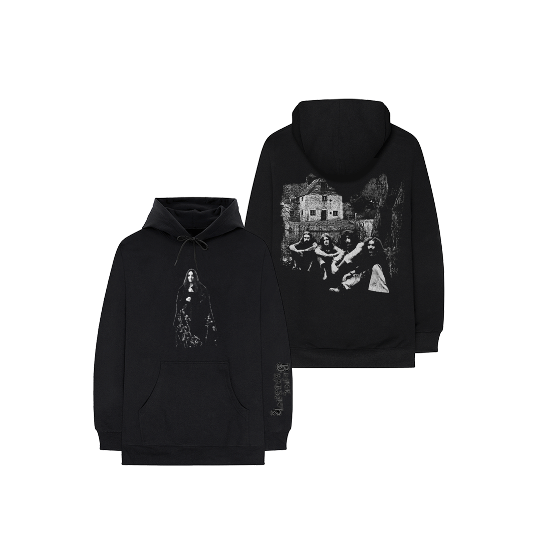 Self-Titled Black Hoodie - Black Sabbath UK product image