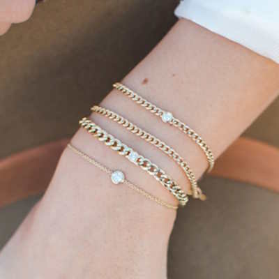 Dainty bracelets stack