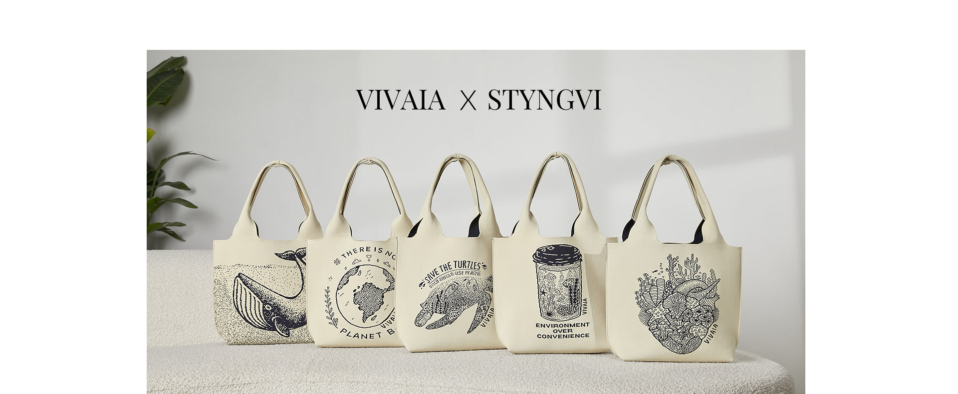 Yoki] Styngviコラボ限定 10L容量 トートバッグ – VIVAIA JAPAN