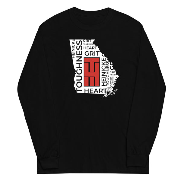 GA Heart and Grit Long Sleeve: Red – Taylor Heinicke Shop