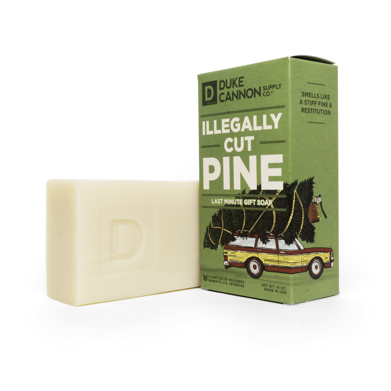 Duke Cannon Illegally Cut Pine Soap 2828