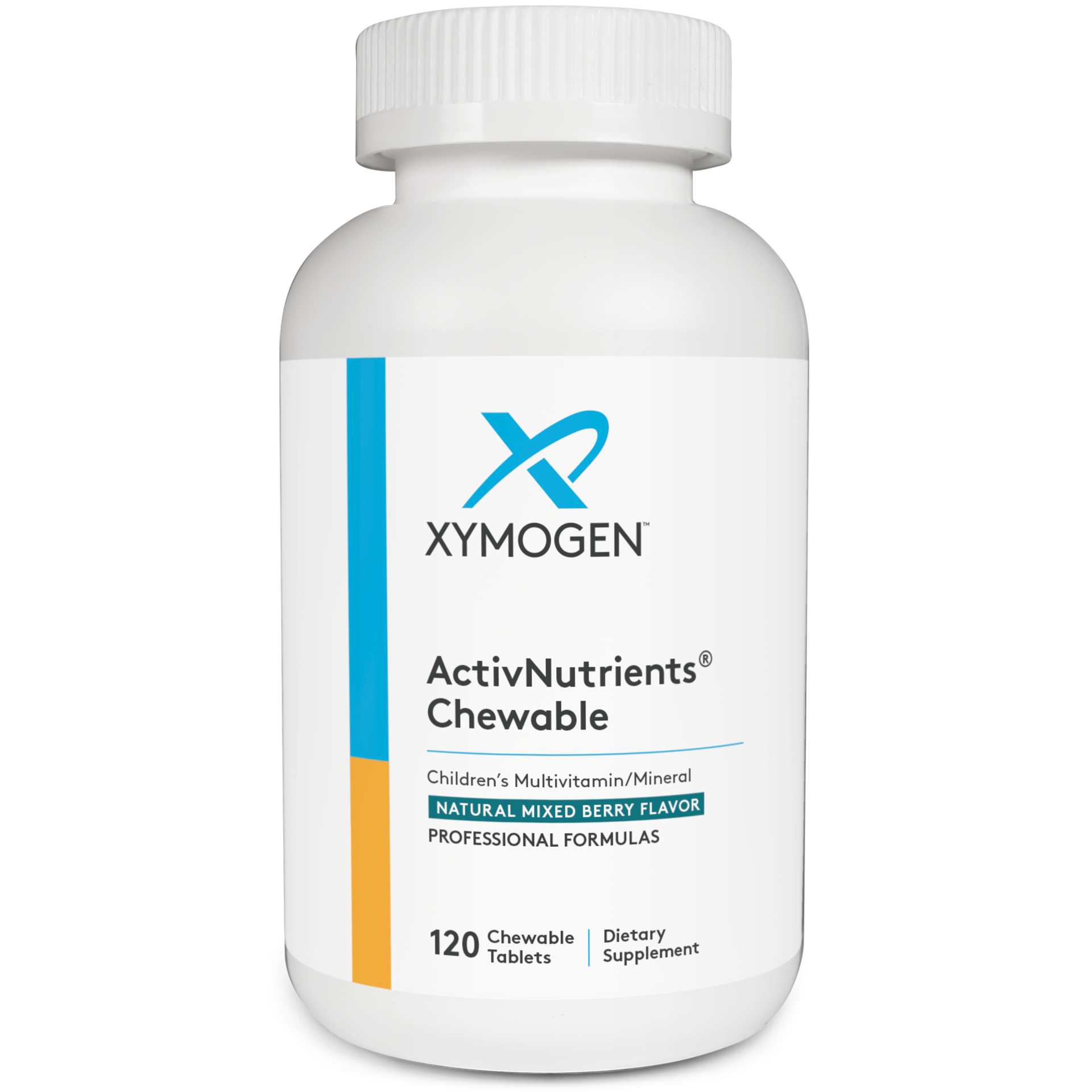 XYMOGEN ActivNutrients® Chewable Mixed Berry 120 Tablets