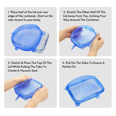 How To Use Silicone Reusable Lids
