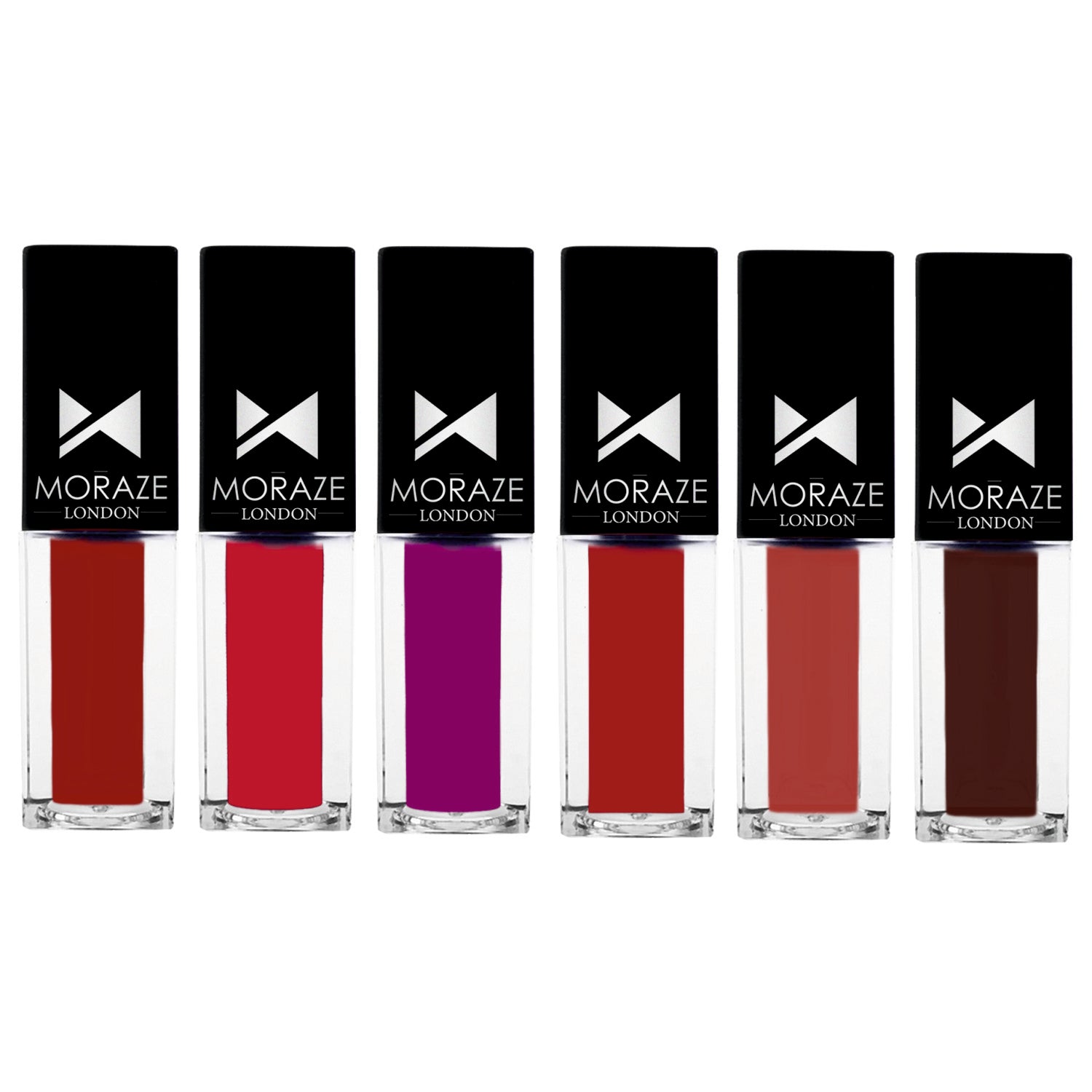 Pack of 6 Long Lasting, Non Flaking Liquid Lipstick