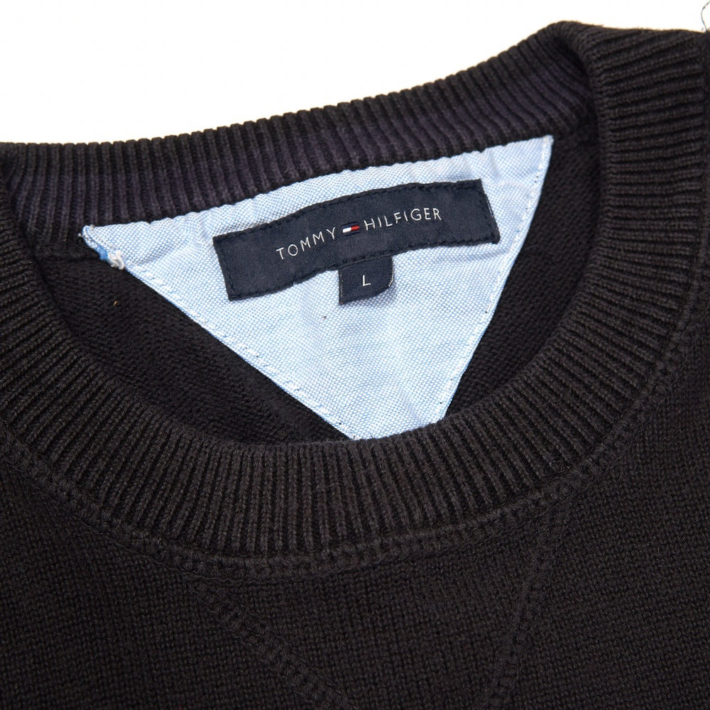 Vintage Tommy Hilfiger Jumper Black Large