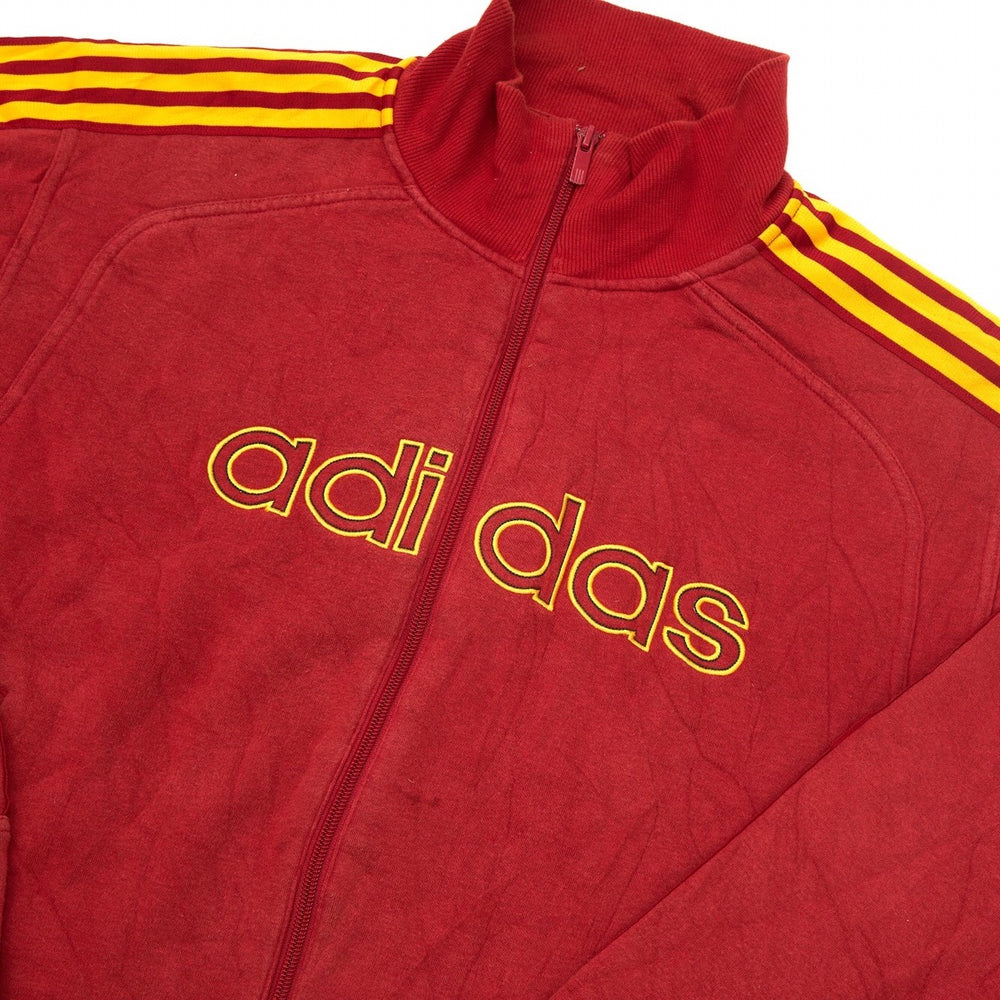 Vintage Adidas Jacket Red Large