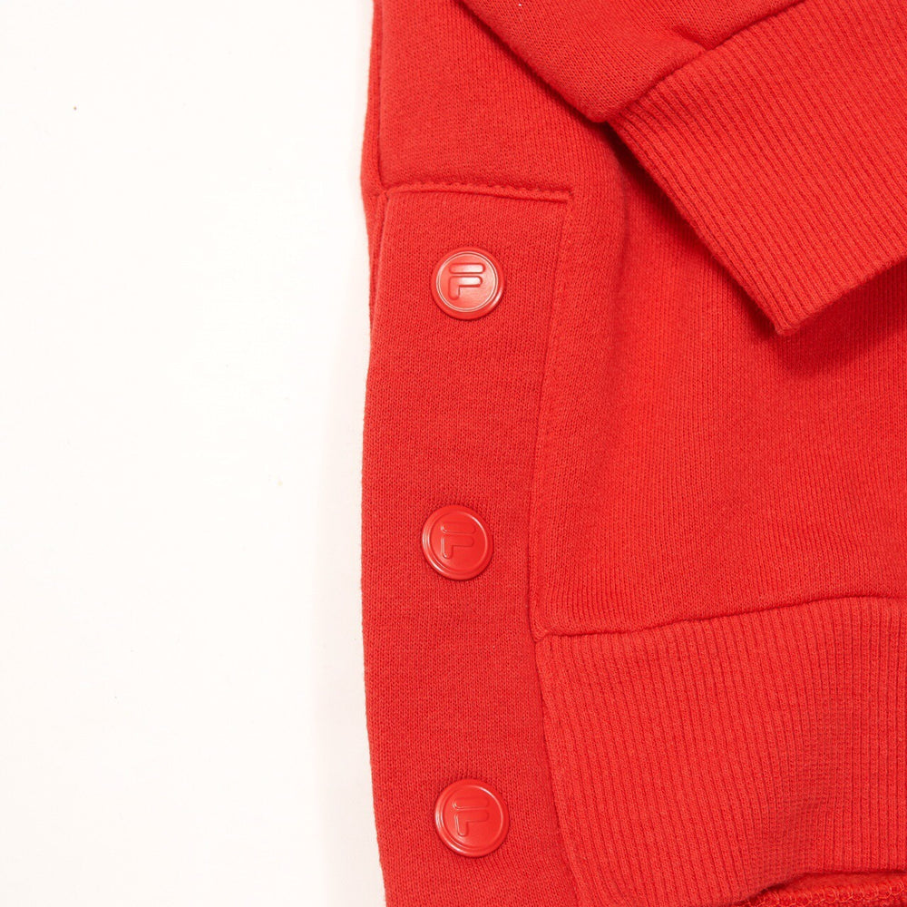 Vintage Fila Sweatshirt Red Medium