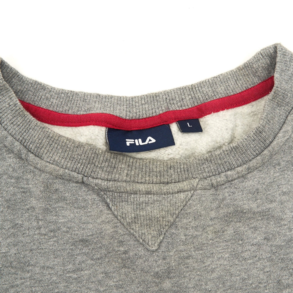 Vintage Fila Sweatshirt Grey Large