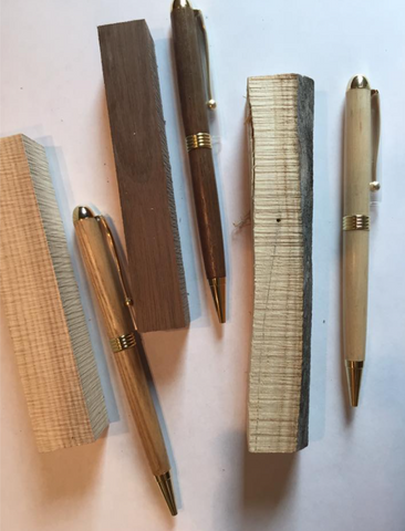  Handcrafted Wood Pens
