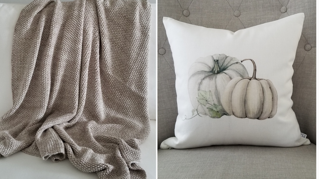 Fall Pillows and Blankets