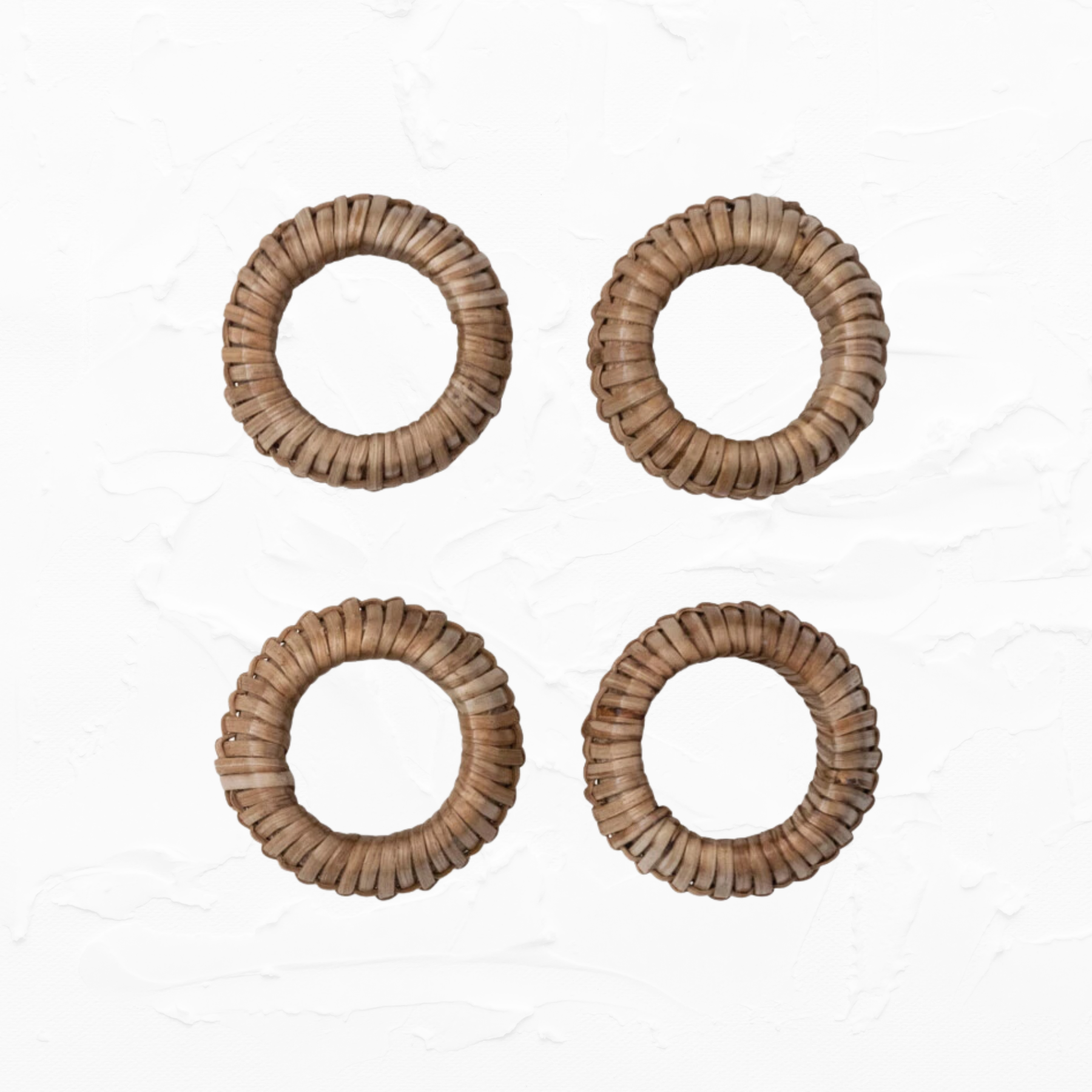 Rattan Napkin Rings (set of 4)
