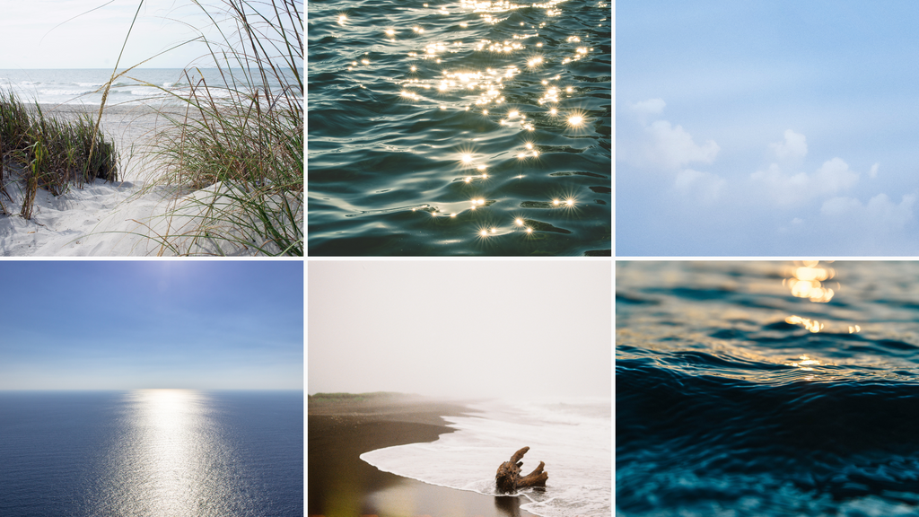 Home decor color palette inspiration. Earthy, natural beach hues.