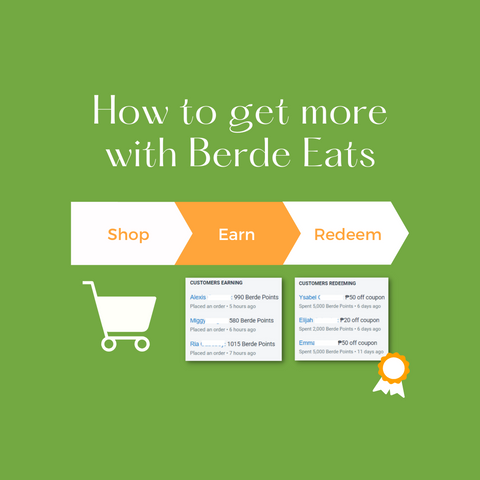 Berde Points vegan rewards system cashback philippines