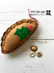 Cornish Christmas Pasty Decoration