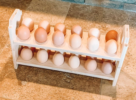Egg Holder Tray Countertop Stackable Egg Rack for Fresh Eggs -  Denmark