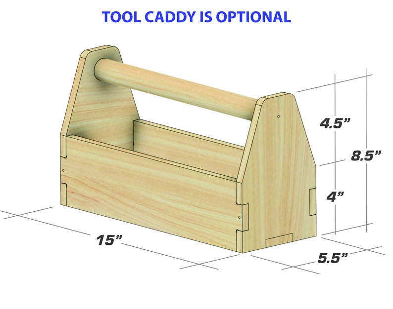 childs tool box wooden