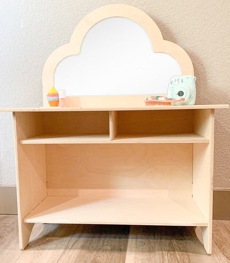 Toddler Self Care Montessori Entry Mirror Toddler Mirror Kids Room Decor  Montessori Shelf Kids Entryway Toddler Weaning BLAIRE 